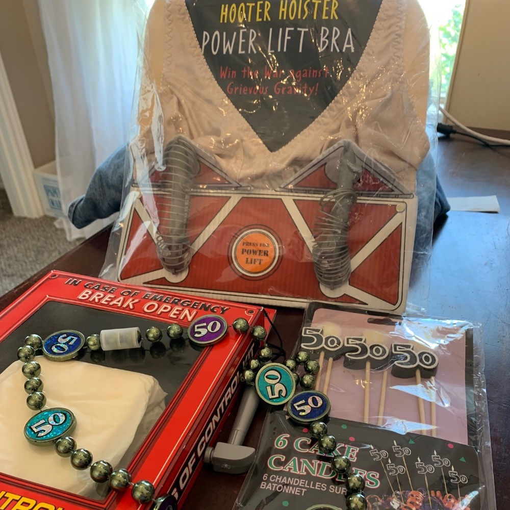 Gag Gift Set for 50th birthday